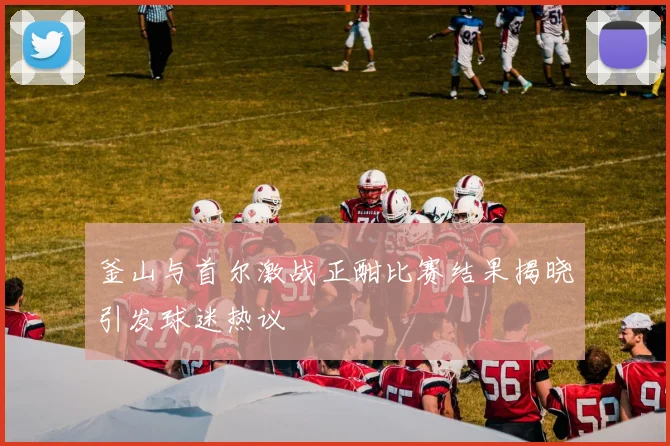 釜山与首尔激战正酣比赛结果揭晓引发球迷热议